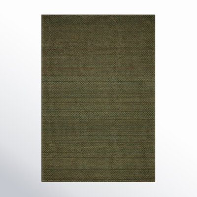 Abisai Handmade Flatweave Green Area Rug & Reviews Joss & Main